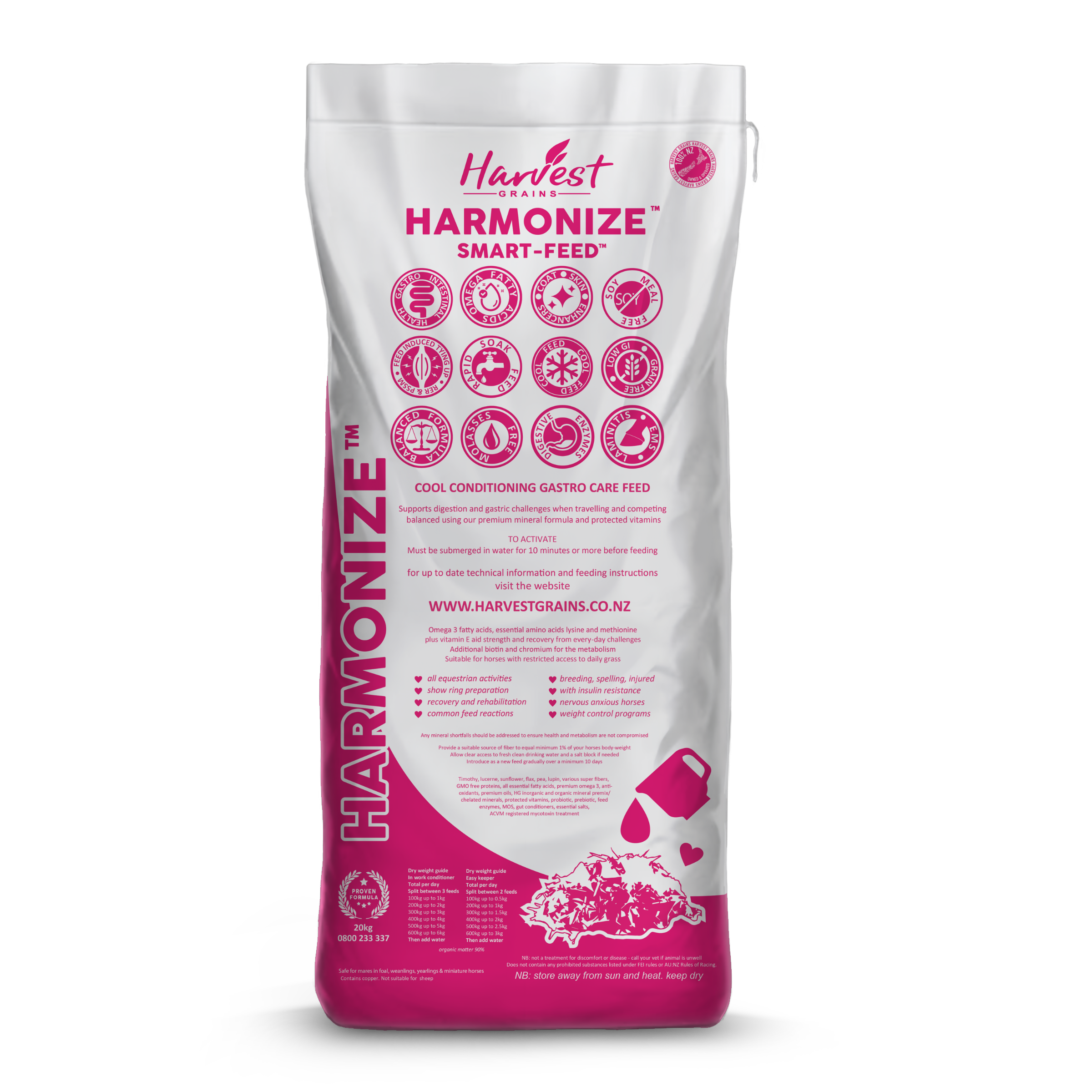 Harvest Grains Harmonize Smart-Feed - Low GI | Grain Free