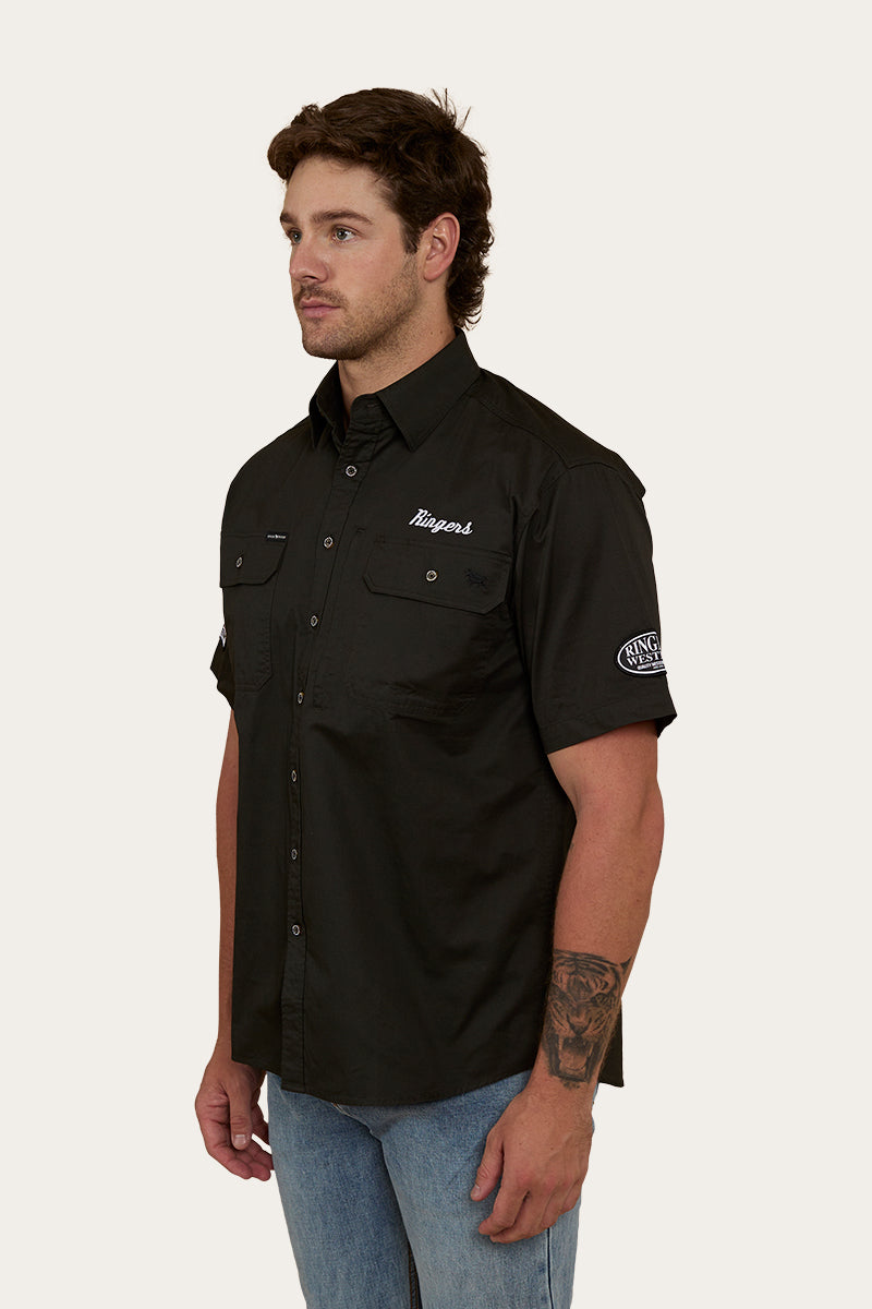 Ringers Western Big Rig Mens Short Sleeve Dress Shirt