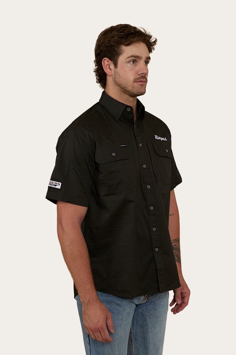 Ringers Western Big Rig Mens Short Sleeve Dress Shirt