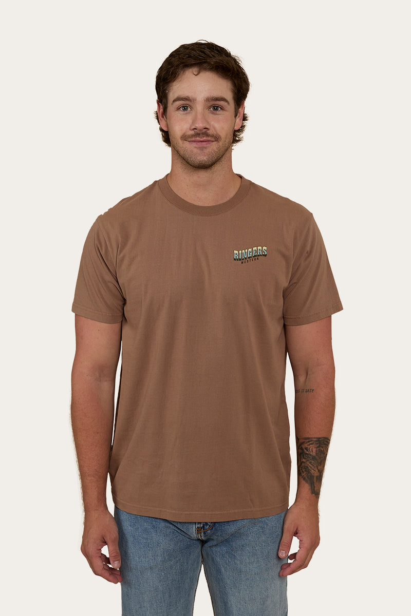 Ringers Western Buckin Barra Mens Loose Fit T-Shirt