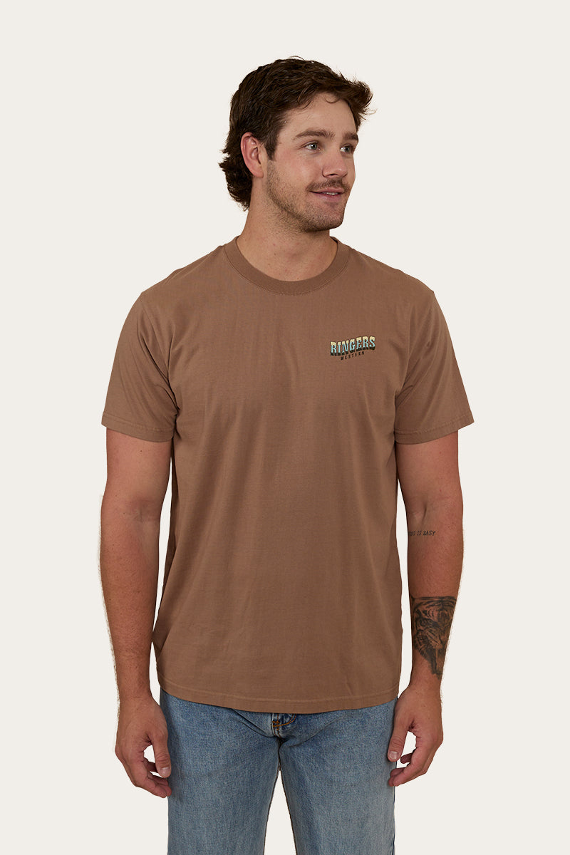 Ringers Western Buckin Barra Mens Loose Fit T-Shirt