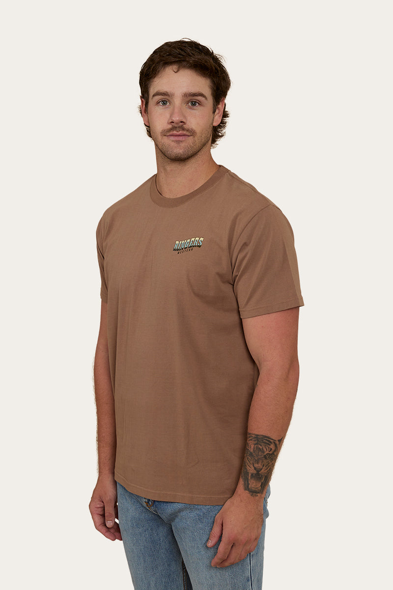 Ringers Western Buckin Barra Mens Loose Fit T-Shirt