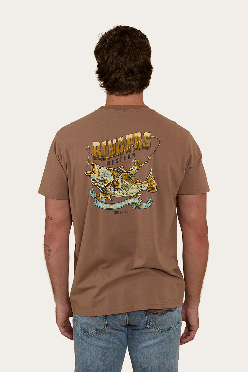 Ringers Western Buckin Barra Mens Loose Fit T-Shirt