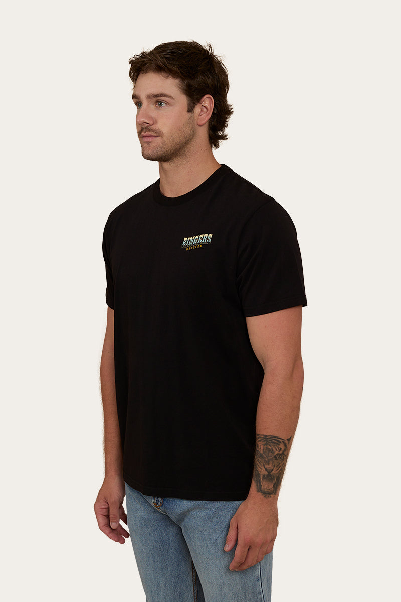 Ringers Western Buckin Barra Mens Loose Fit T-Shirt
