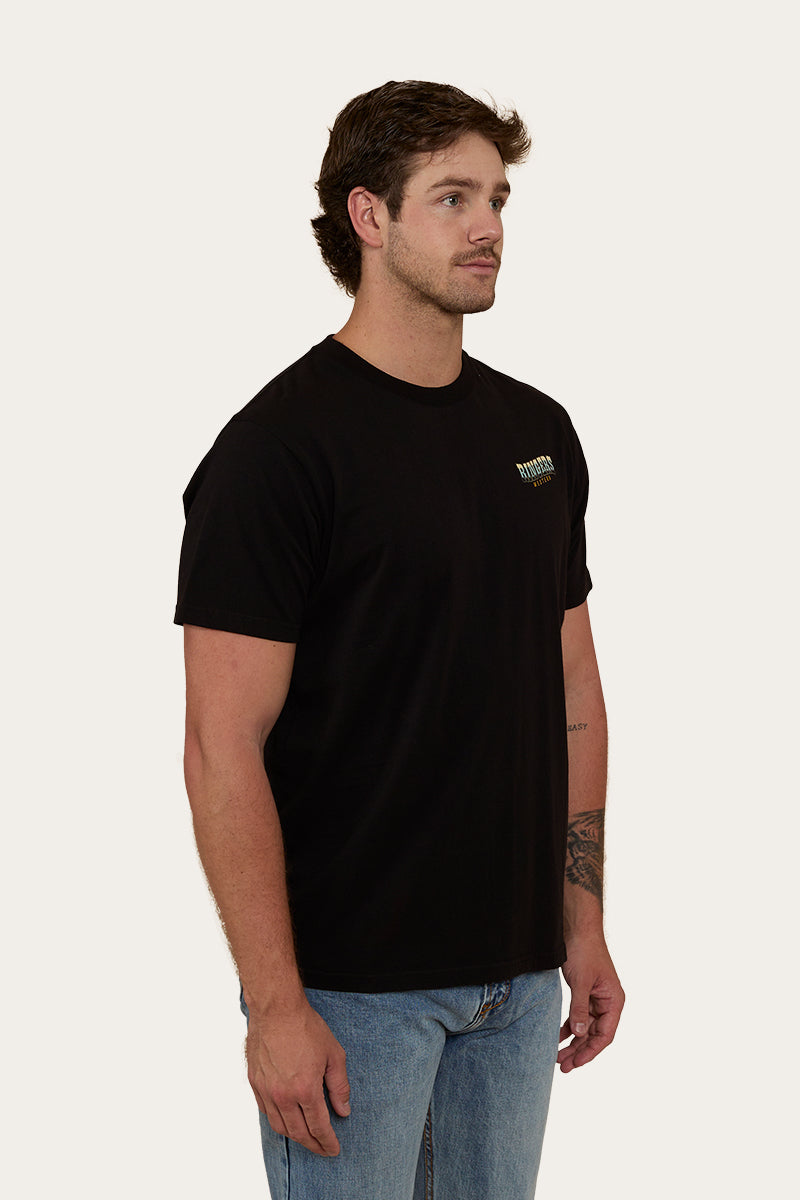 Ringers Western Buckin Barra Mens Loose Fit T-Shirt