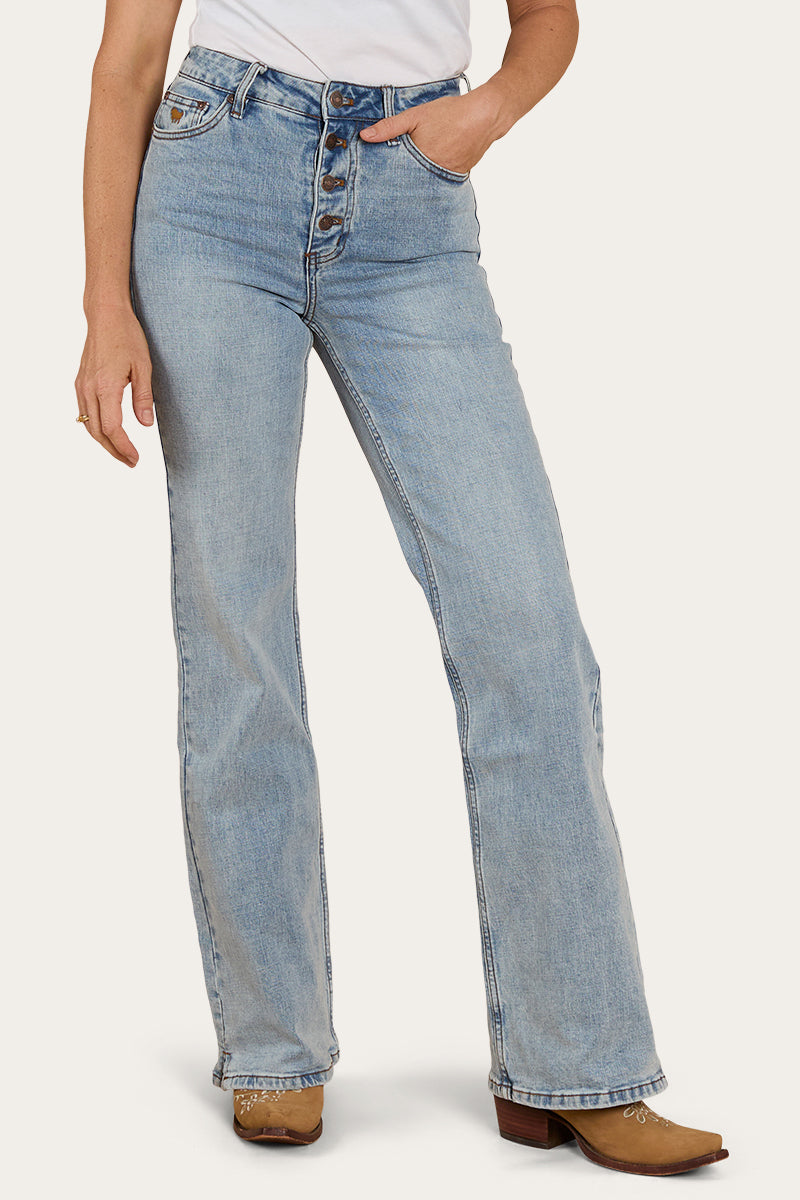 Ringers Western Betsy Womens High Rise Bootleg Jean