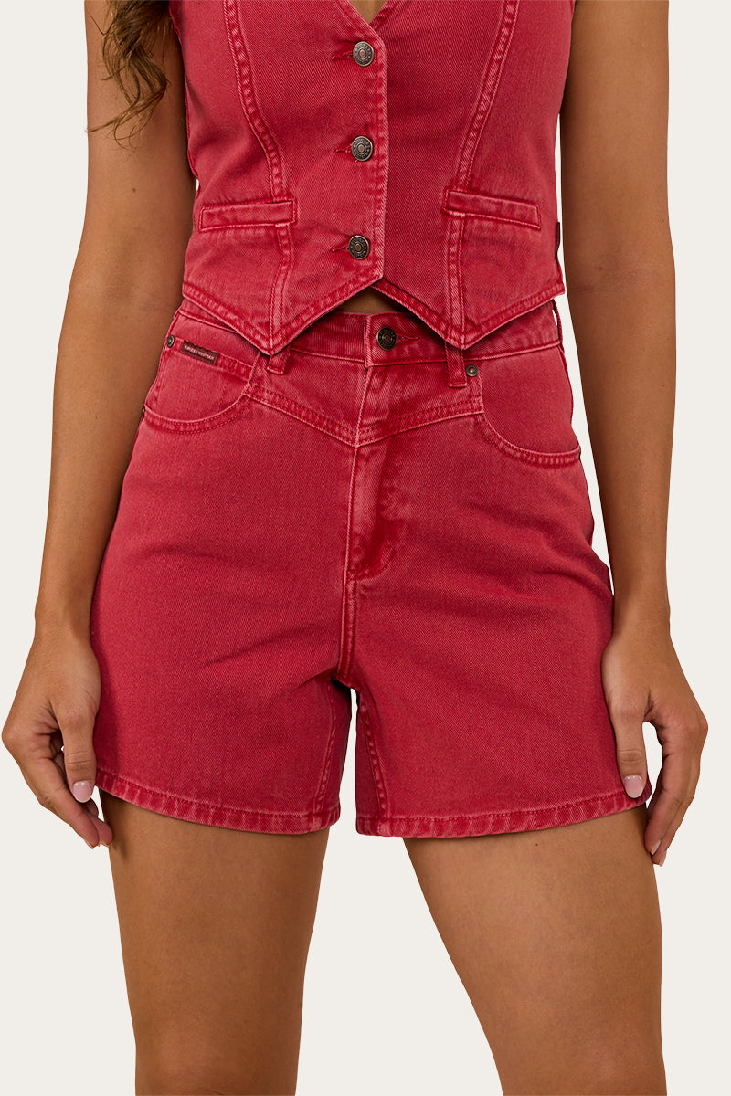 Ringers Western Saige Womens Denim Shorts