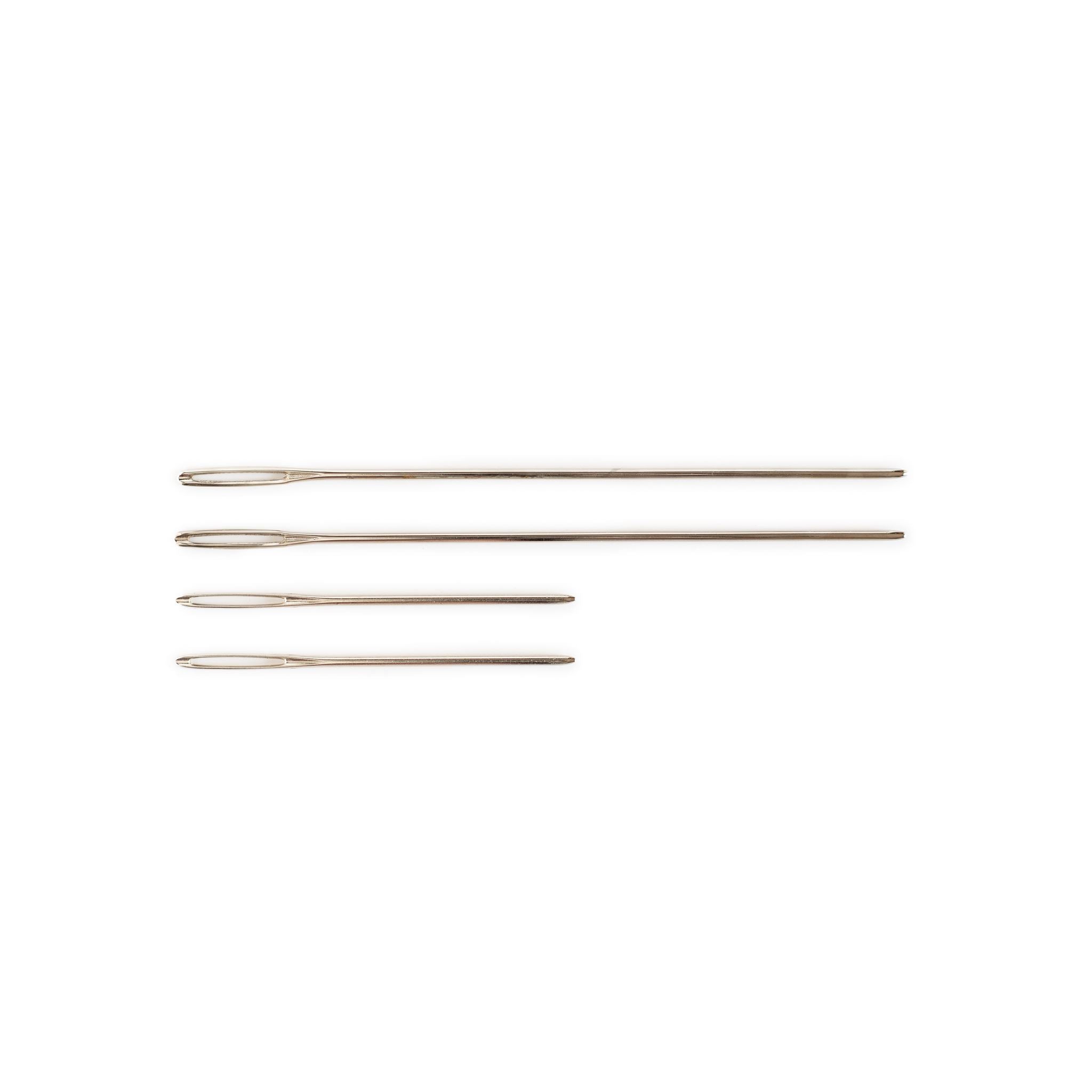 Hairy Pony Stainless Steel Horse Plaiting Needles - Pack of 2