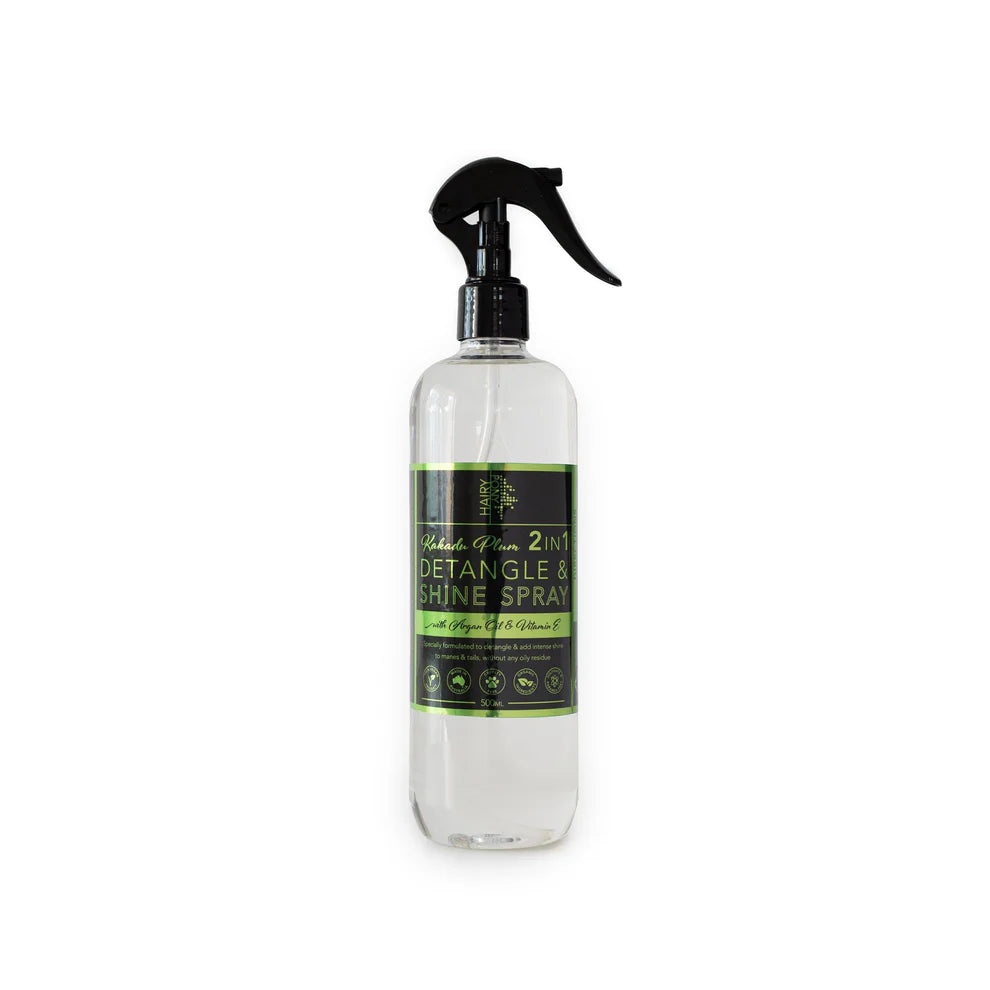 Hairy Pony 2 in 1 Detangle & Shine Spray - Kakadu Plum