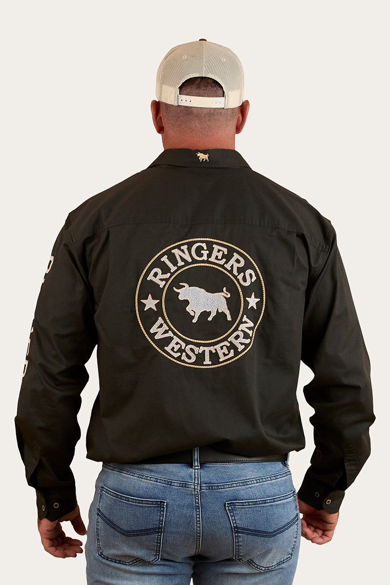 Ringers Western Hawkeye Mens Full Button Work Shirt