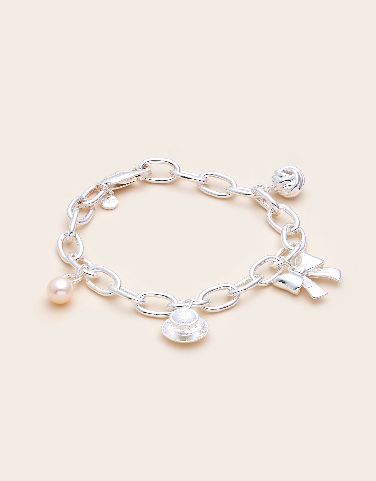 Whistle & Pop Heritage Hunter’s Heart Charm Bracelet