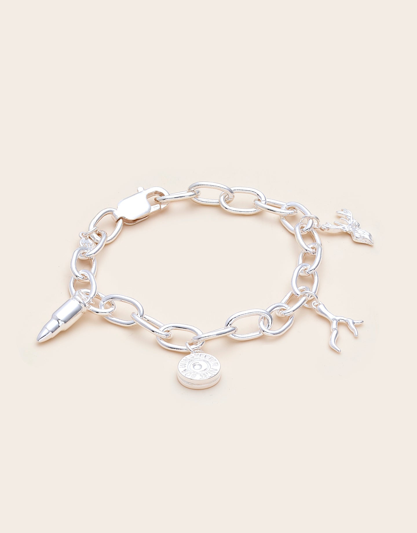 Whistle & Pop Heritage Hunter’s Heart Charm Bracelet