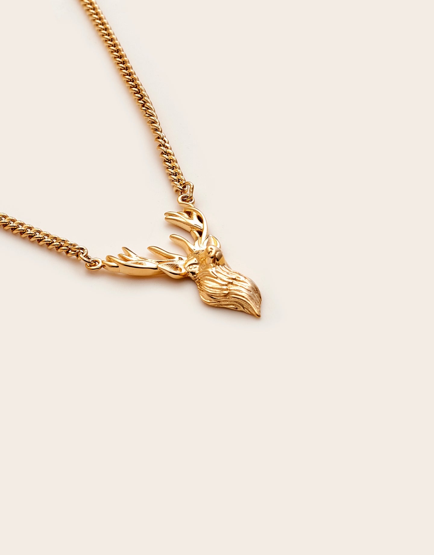 Whistle & Pop Heritage Prince George Stag Necklace