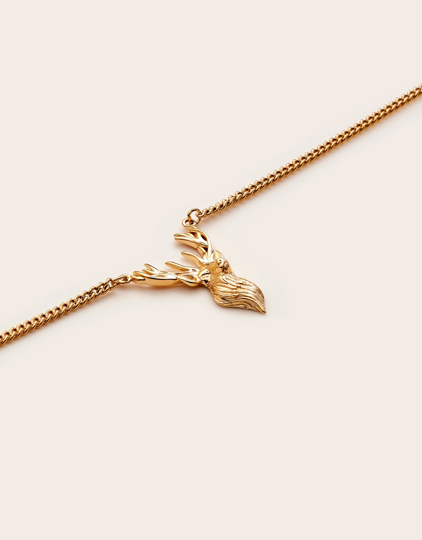 Whistle & Pop Heritage Prince George Stag Necklace