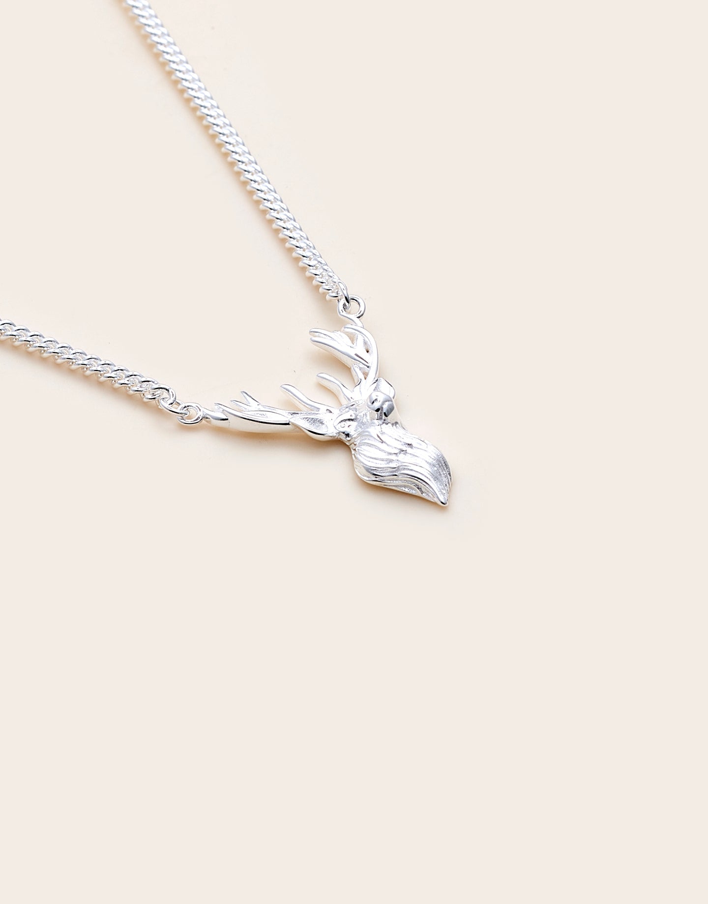 Whistle & Pop Heritage Prince George Stag Necklace