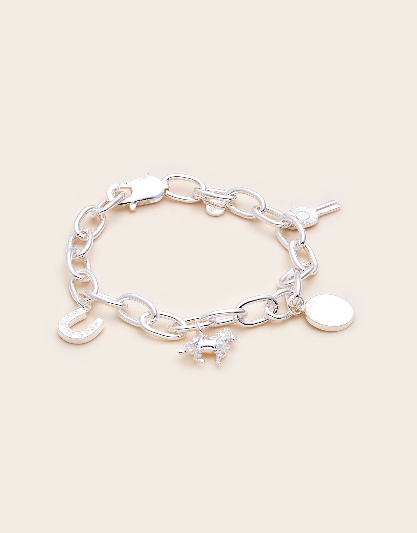 Whistle & Pop Heritage Hunter’s Heart Charm Bracelet