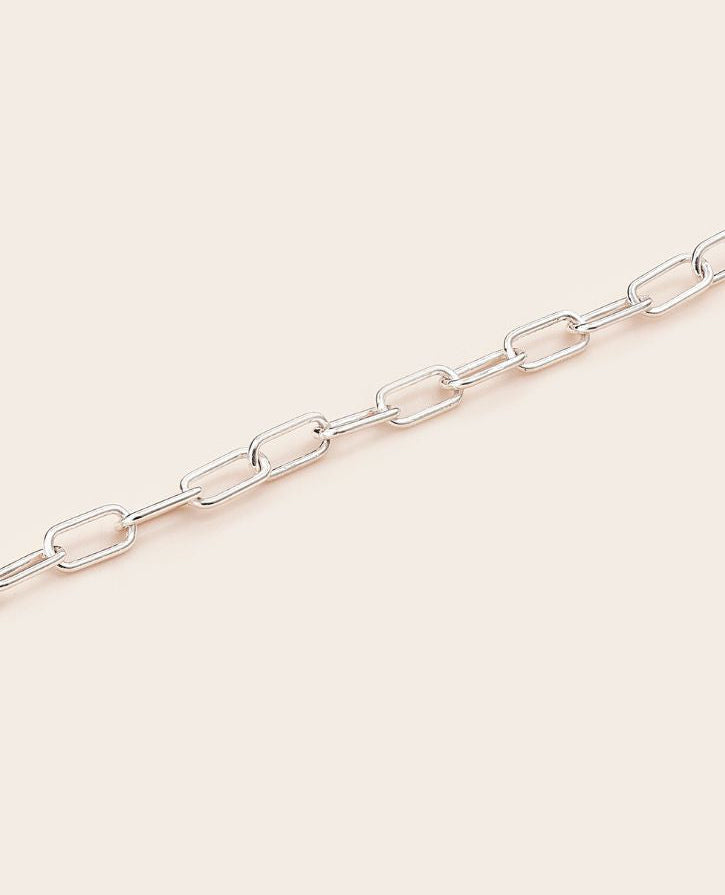 Whistle & Pop Heritage Paper Clip Chain Bracelet