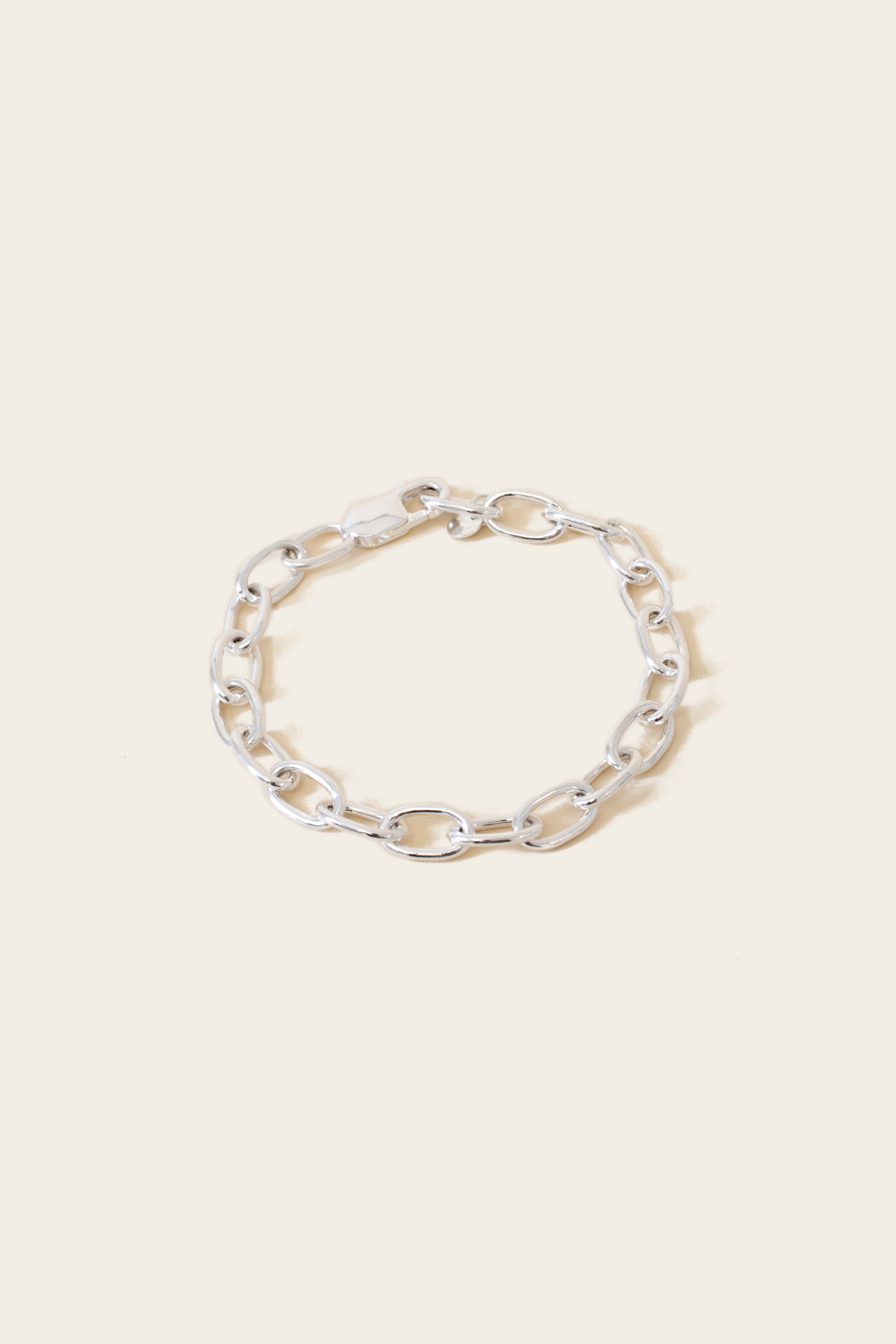 Whistle & Pop Heritage Round Link Chain Bracelet
