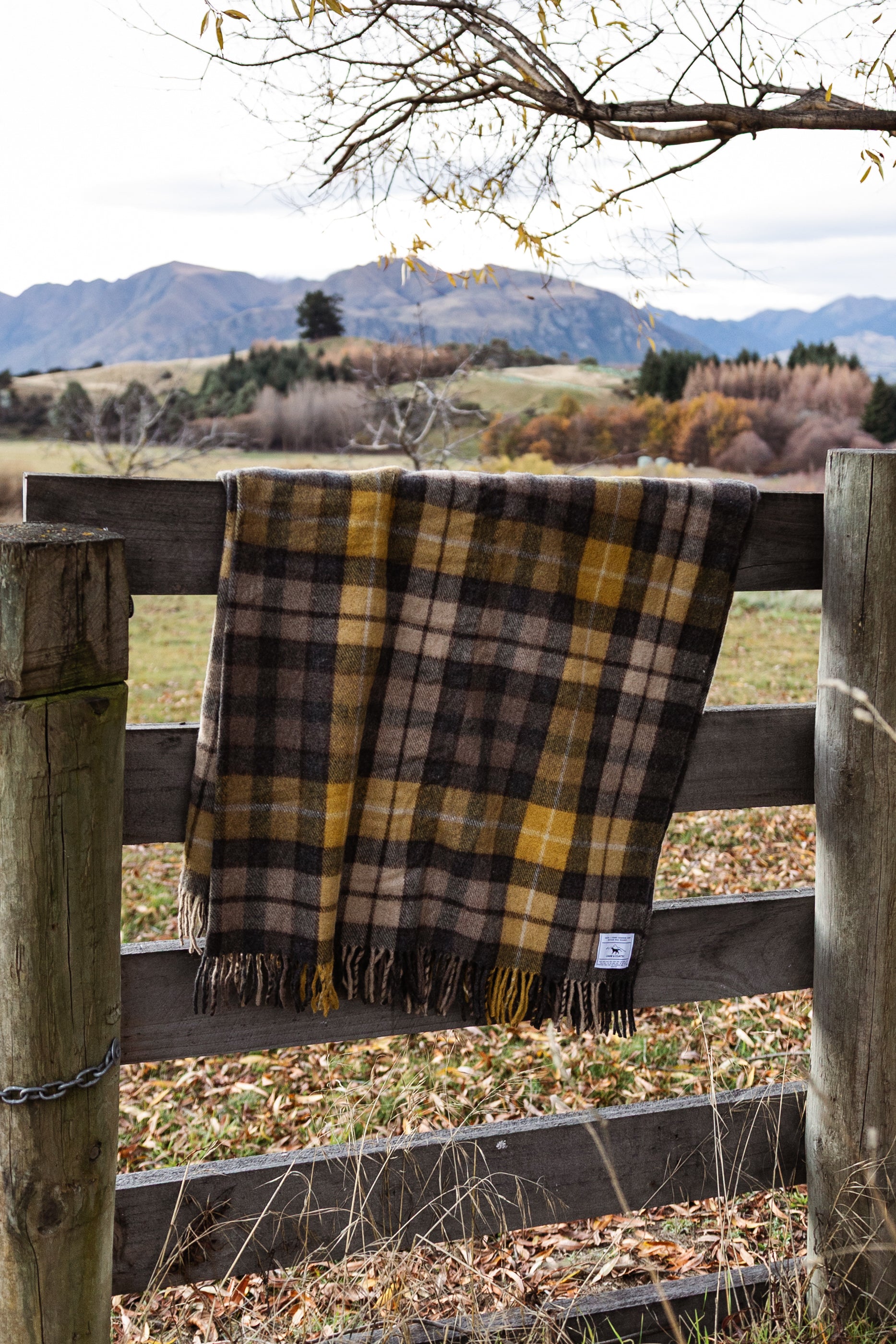 Country Collective Recycled Wool Blanket - Cardrona