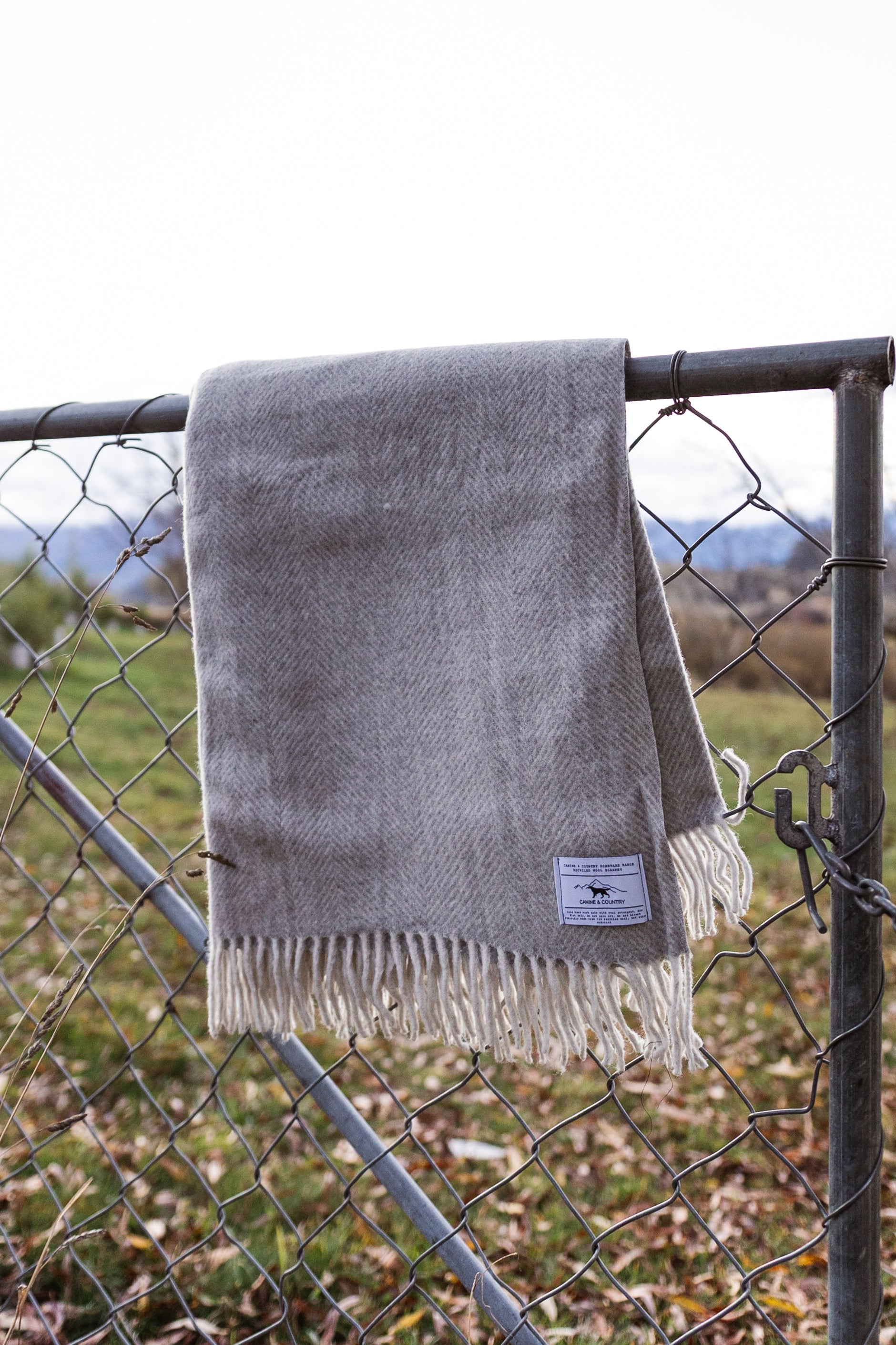 Country Collective Recycled Wool Blanket - Akaroa