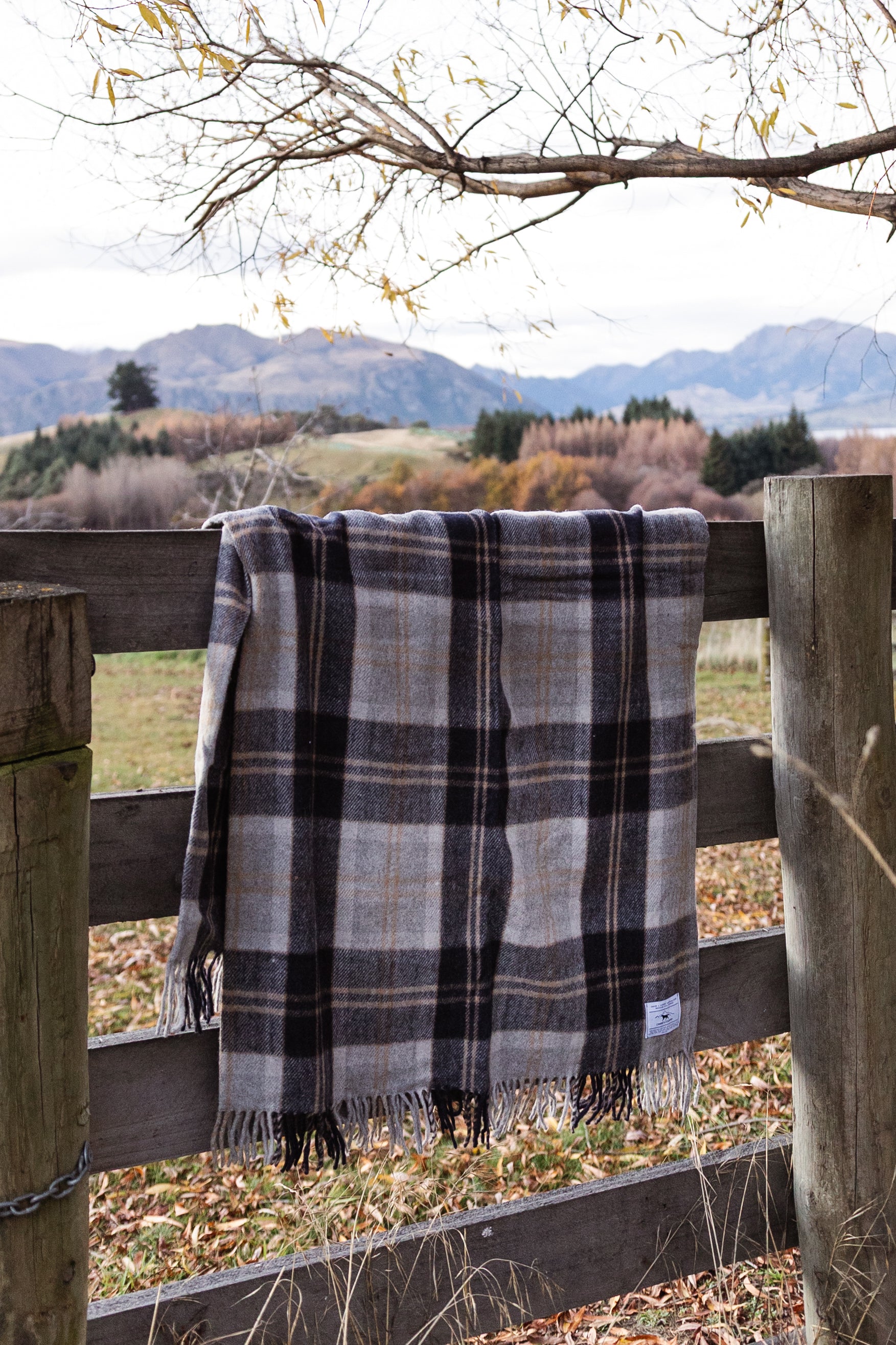 Country Collective Recycled Wool Blanket - Karapiro