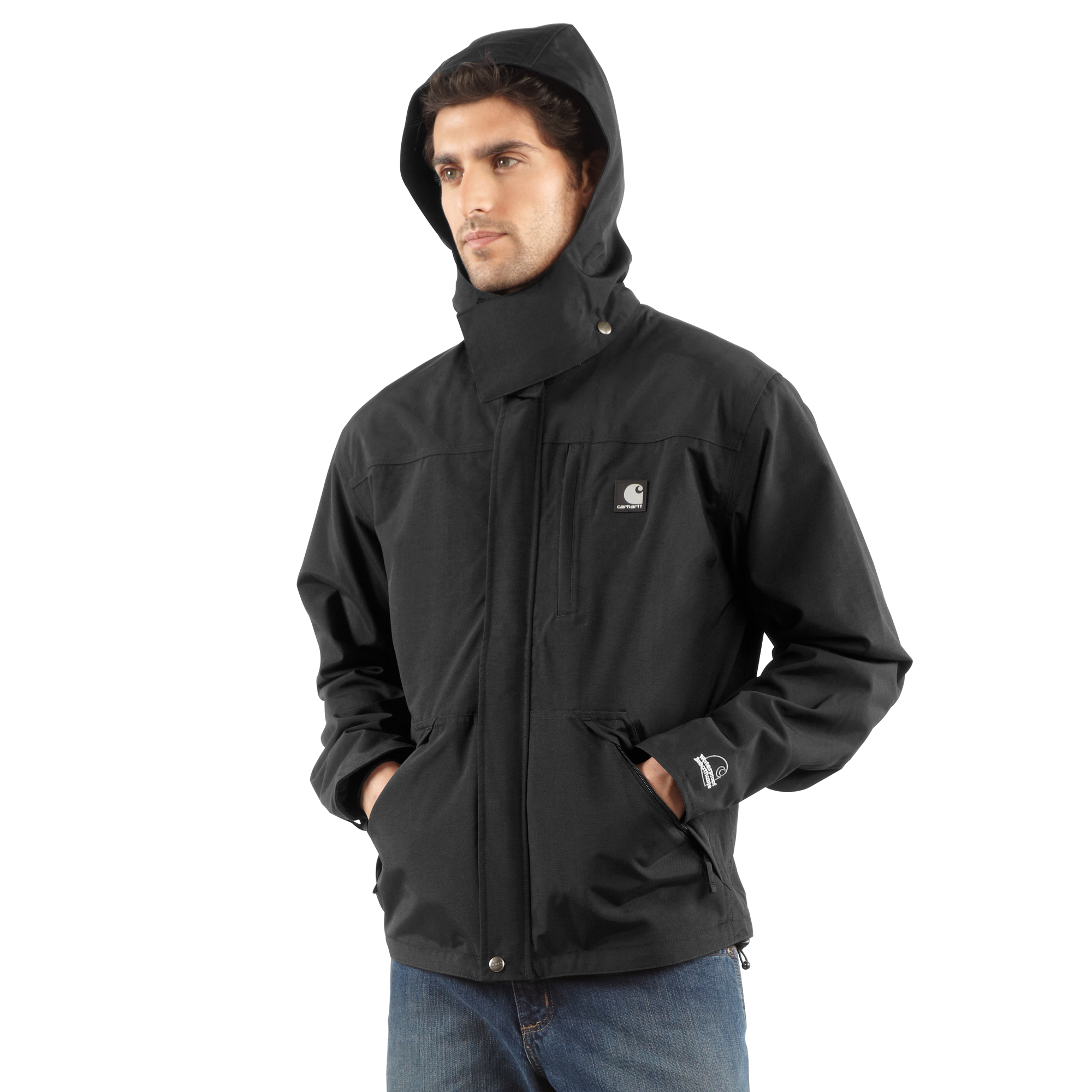 Carhartt Shoreline Waterproof Breathable Jacket in Black