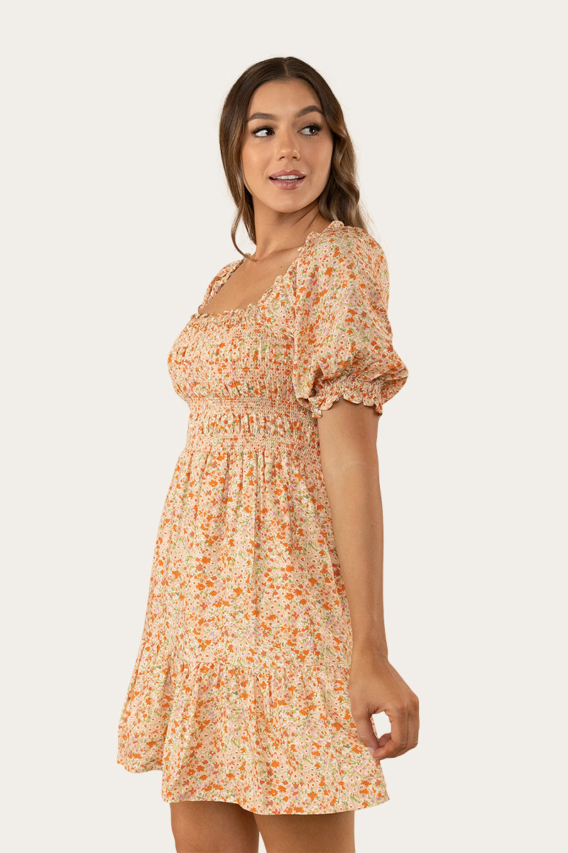 Ringers Western Tahlia Womens Shirred Mini Dress