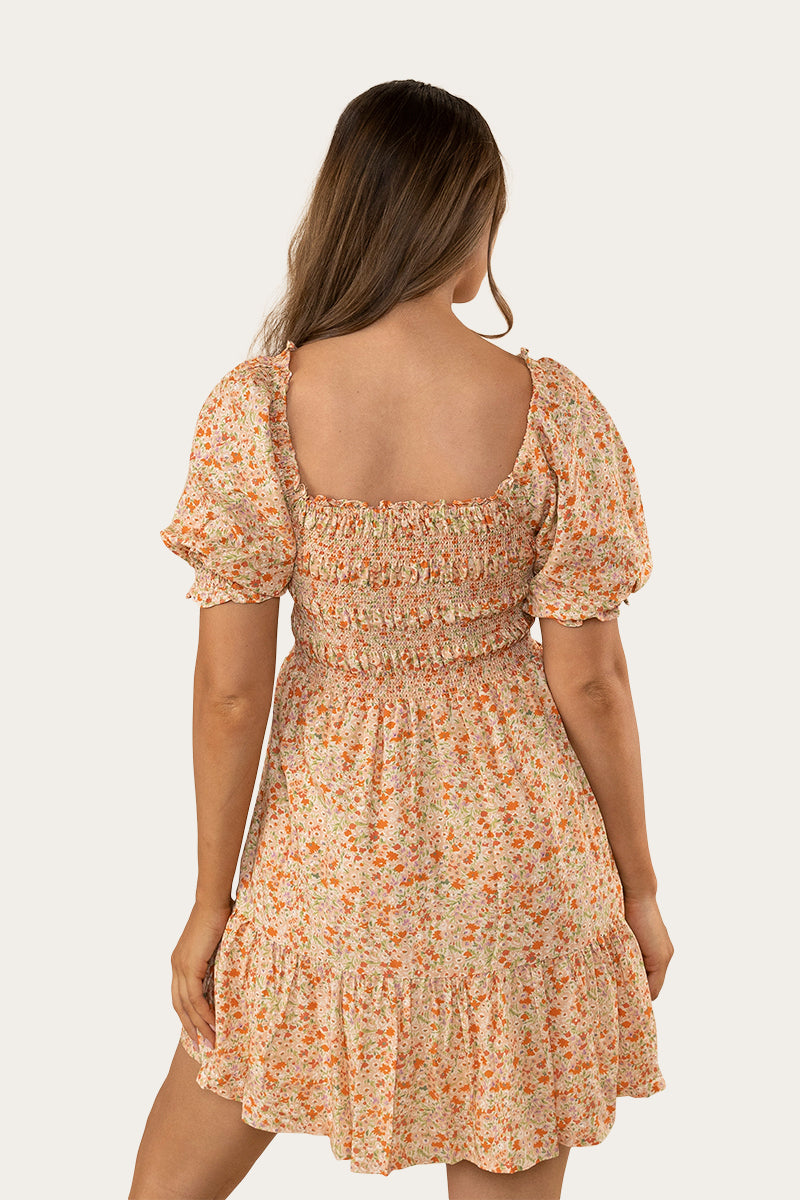 Ringers Western Tahlia Womens Shirred Mini Dress