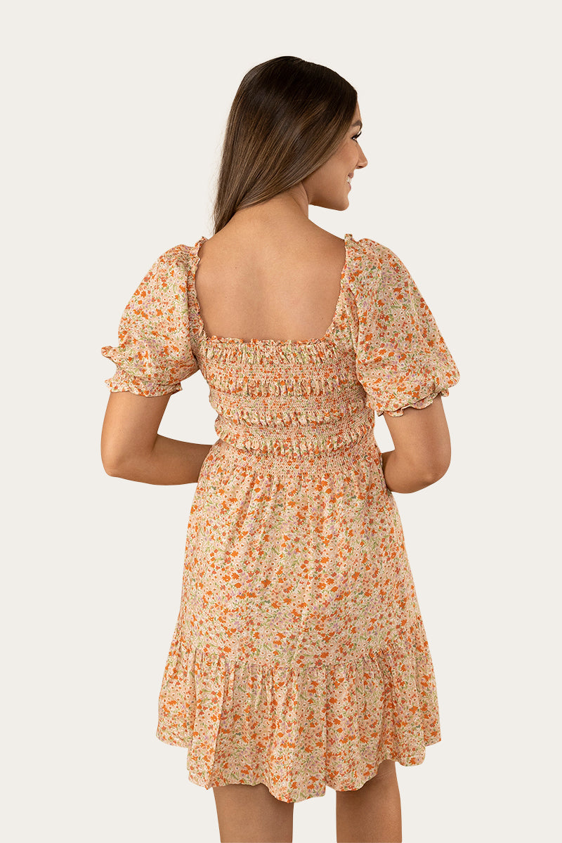 Ringers Western Tahlia Womens Shirred Mini Dress