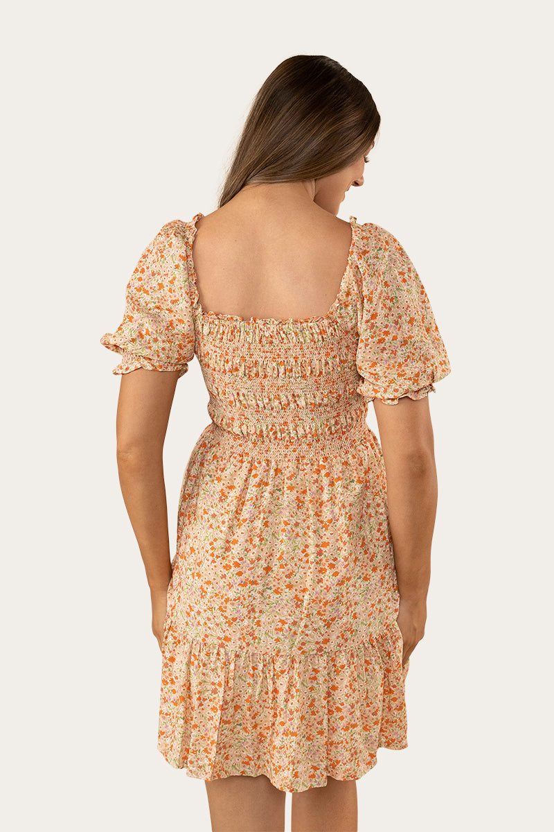 Ringers Western Tahlia Womens Shirred Mini Dress