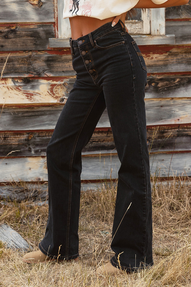 Ringers Western Betsy Womens High Rise Bootleg Jean