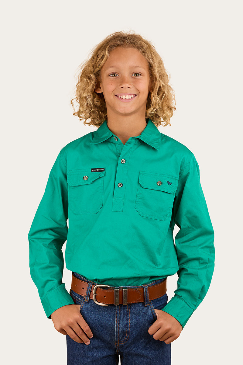 Ringers Western Ord River Kids Half Button Work Shirt