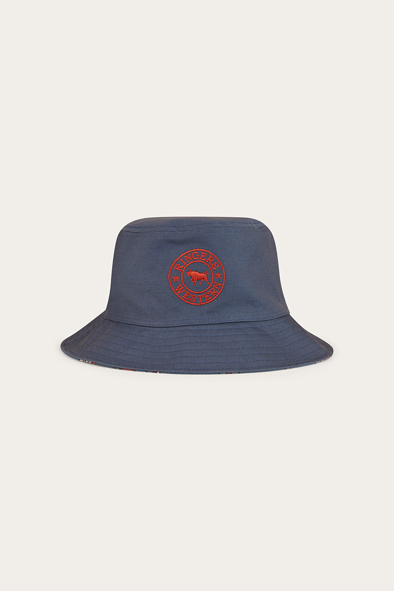 Ringers Western Mini Cowboy Kids Reversible Bucket Hat