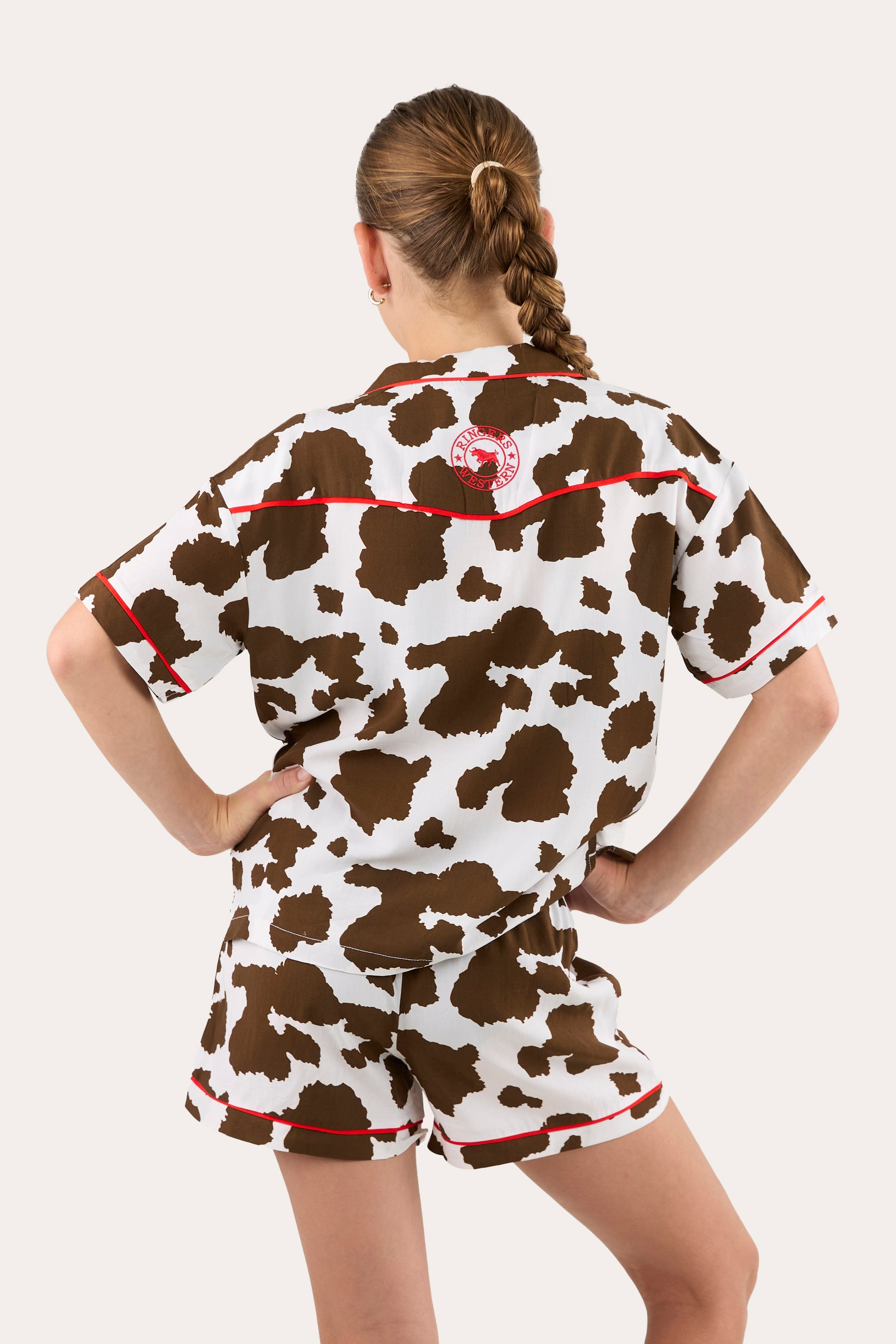 Ringers Western Evadale Kids Short Pyjama Set