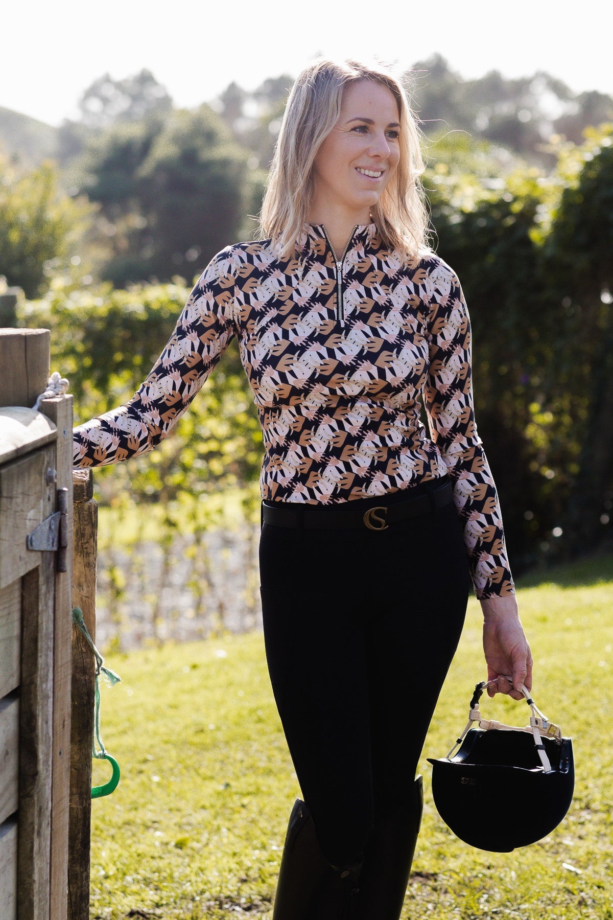 Saddle & Canter Riding Top