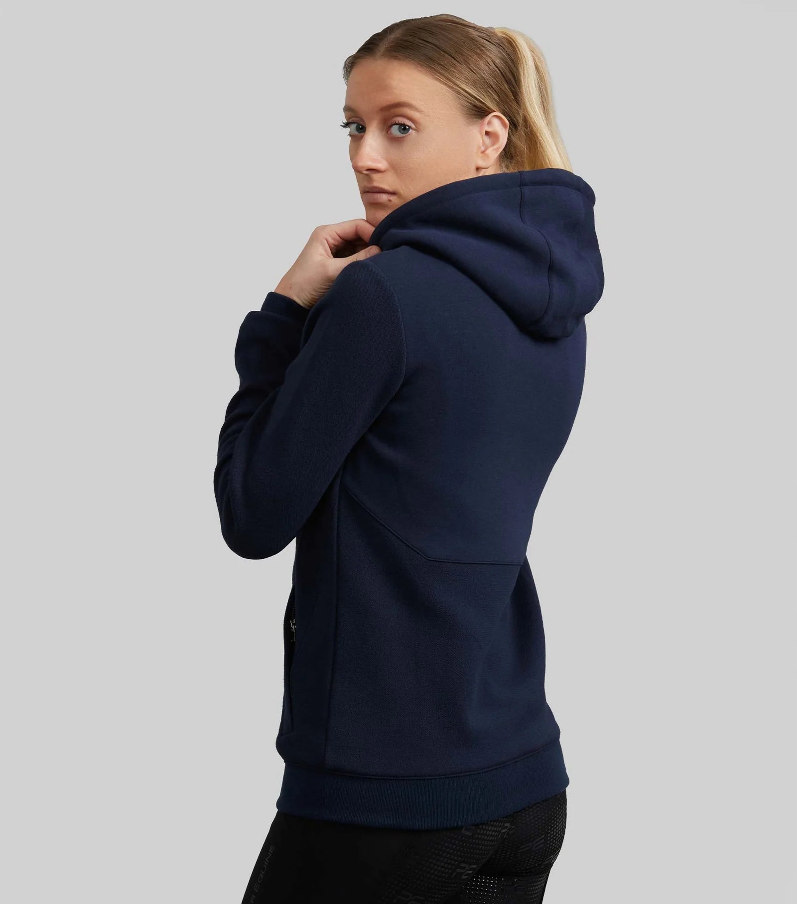Premier Equine Legato Hooded Full-Zip Sweatshirt Phantom