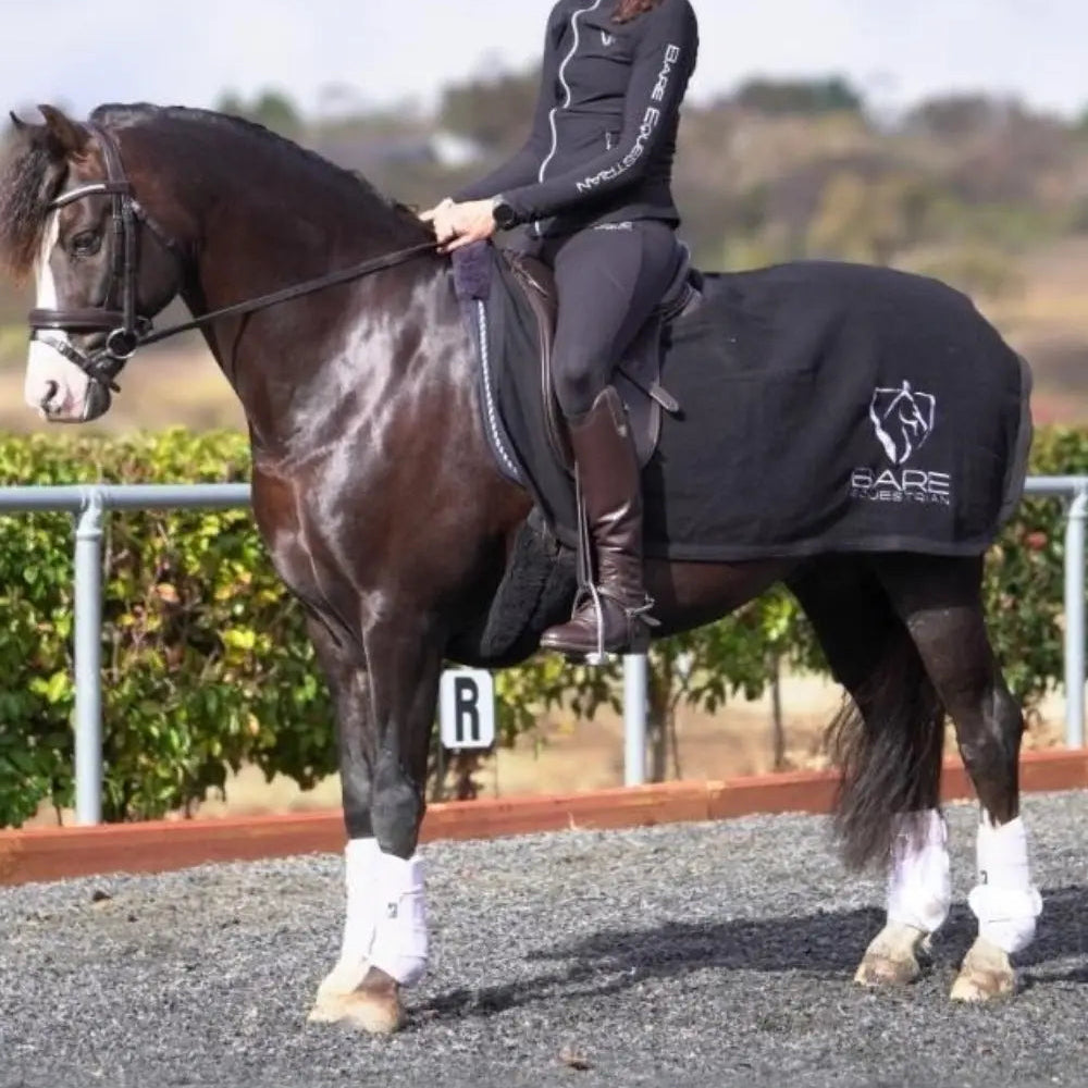 BARE Equestrian Bespoke Australian Made Woollen Quarter Sheet