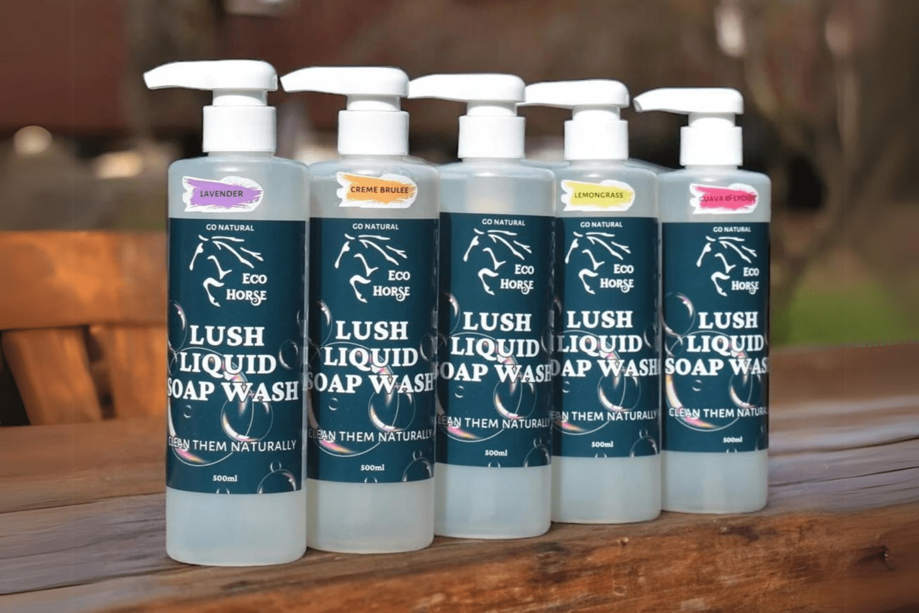 Eco Horse Lush Liquid Soap Wash