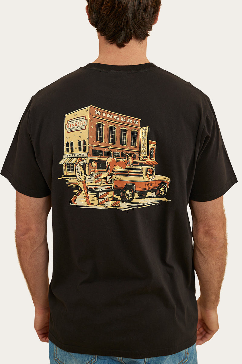 Ringers Western Haulin Mens Loose Fit T-Shirt