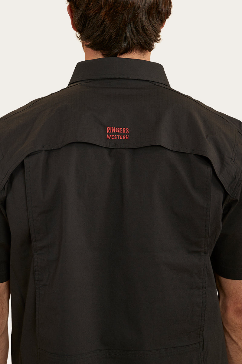 Ringers Western Bulgarra Mens Ripstop Full Button Work Shirt