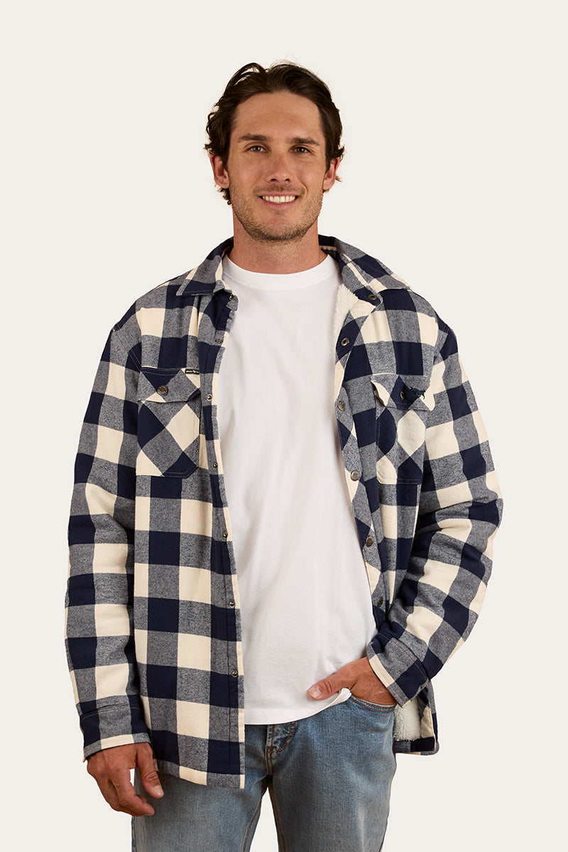 Ringers Western Sawyer Mens Sherpa Flannel
