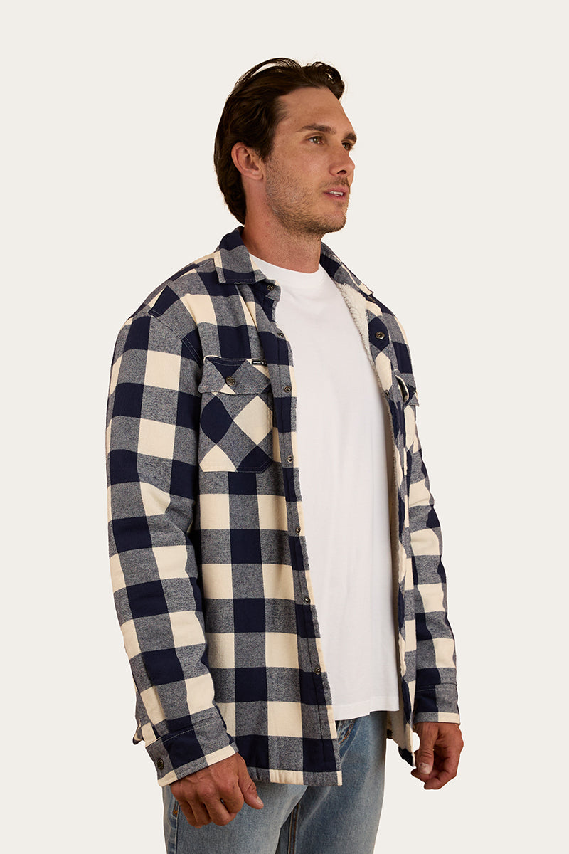Ringers Western Sawyer Mens Sherpa Flannel