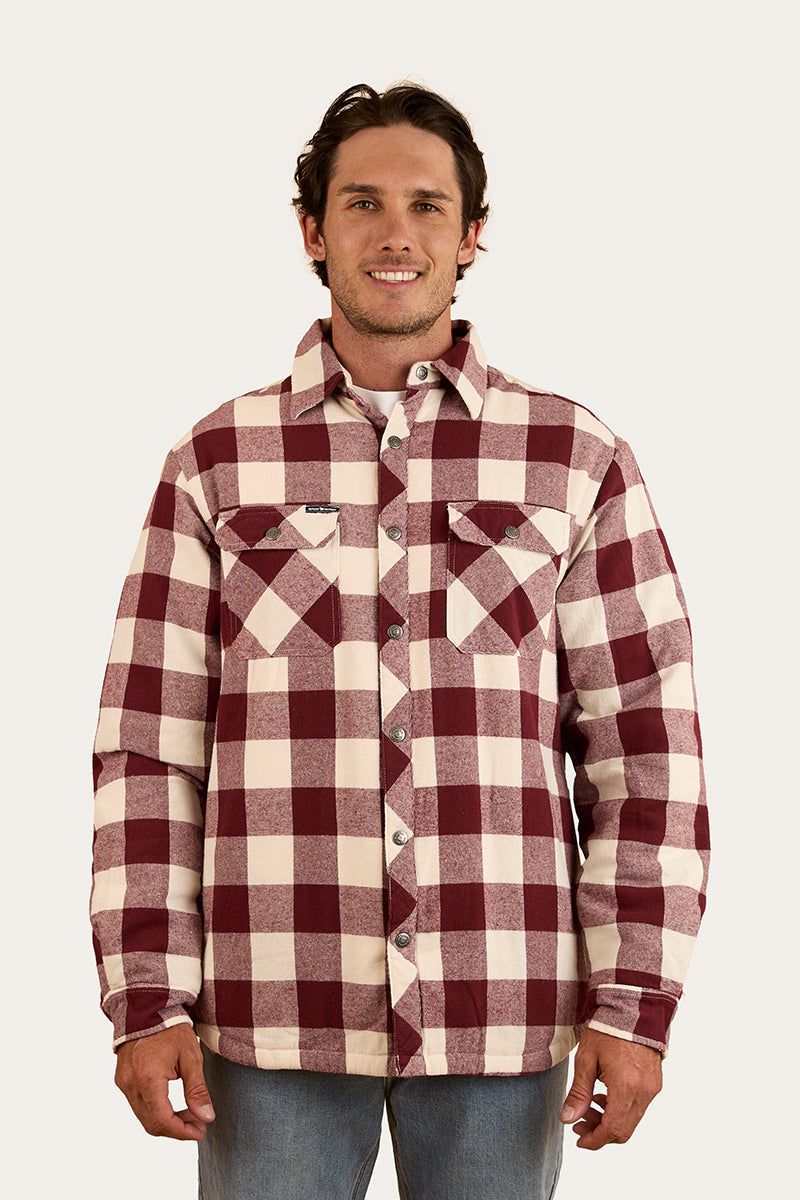 Ringers Western Sawyer Mens Sherpa Flannel