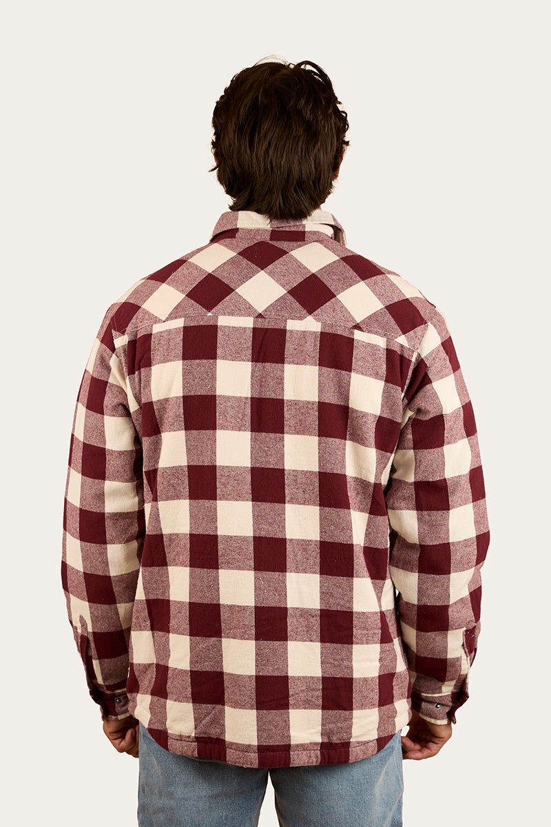 Ringers Western Sawyer Mens Sherpa Flannel