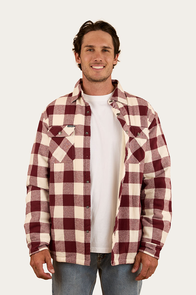 Ringers Western Sawyer Mens Sherpa Flannel