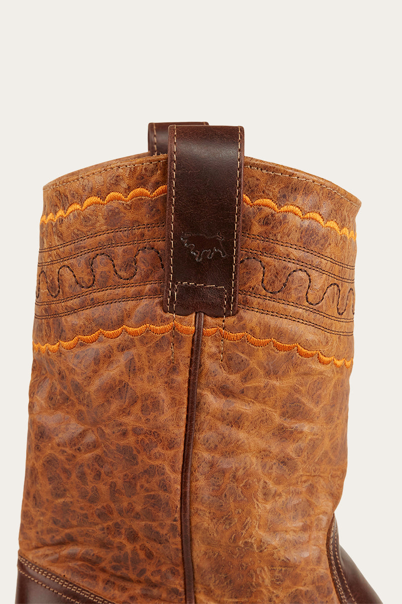 Ringers Western Davidson Mens Cuban Heel Boot