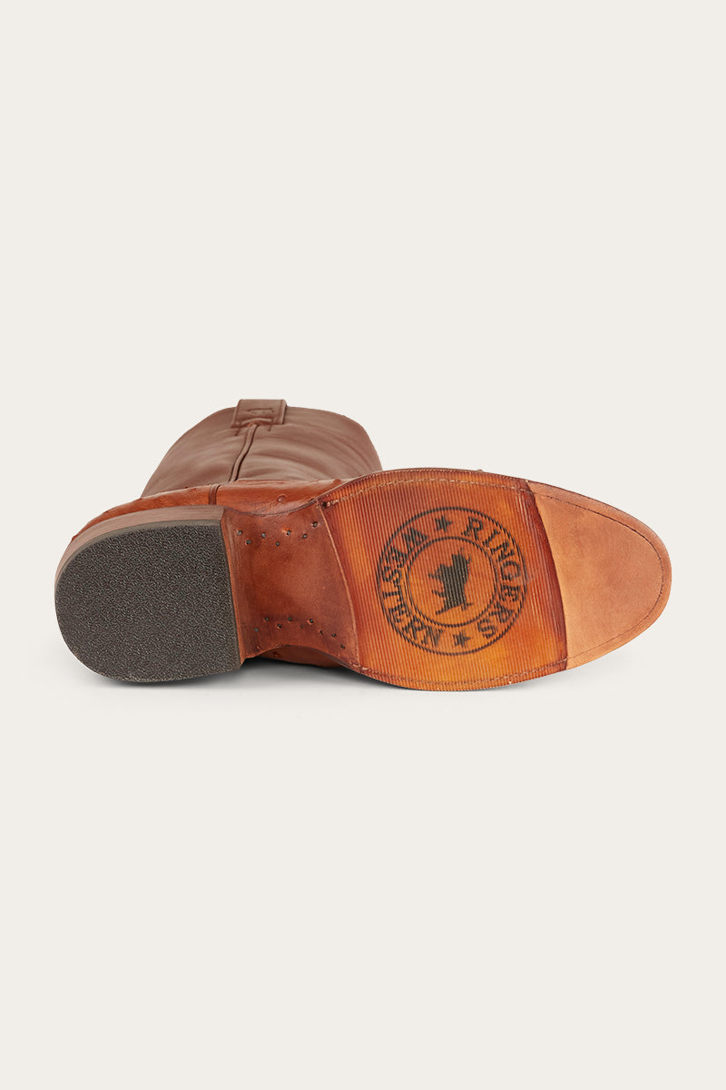 Ringers Western Davidson Mens Cuban Heel Boot