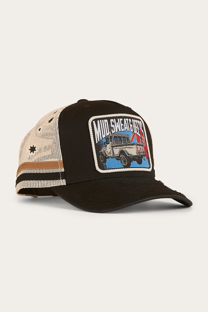 Ringers Western Mud Sweat Beers Deep Fit Trucker Cap