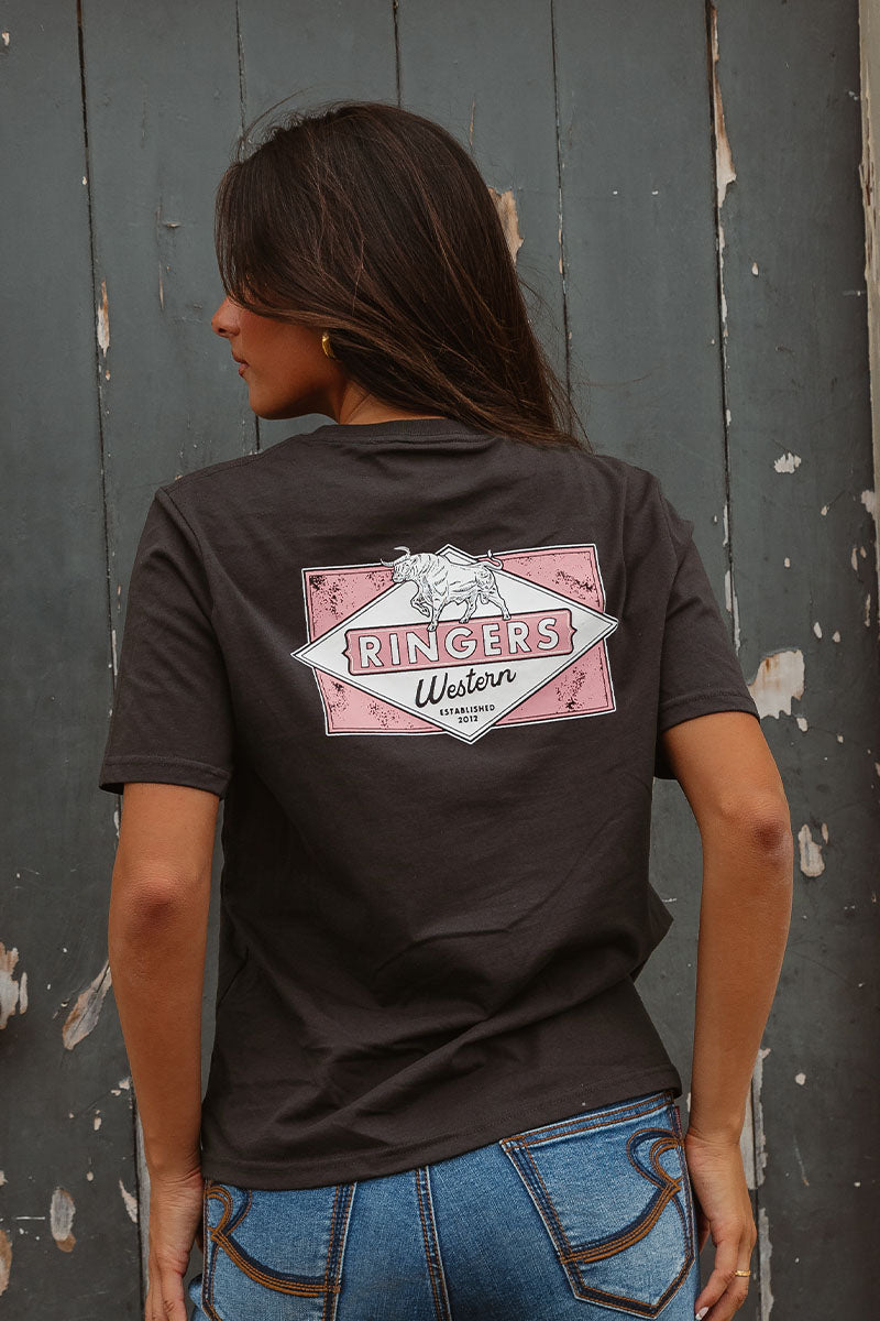 Ringers Western Hometown Womens Loose Fit T-Shirt
