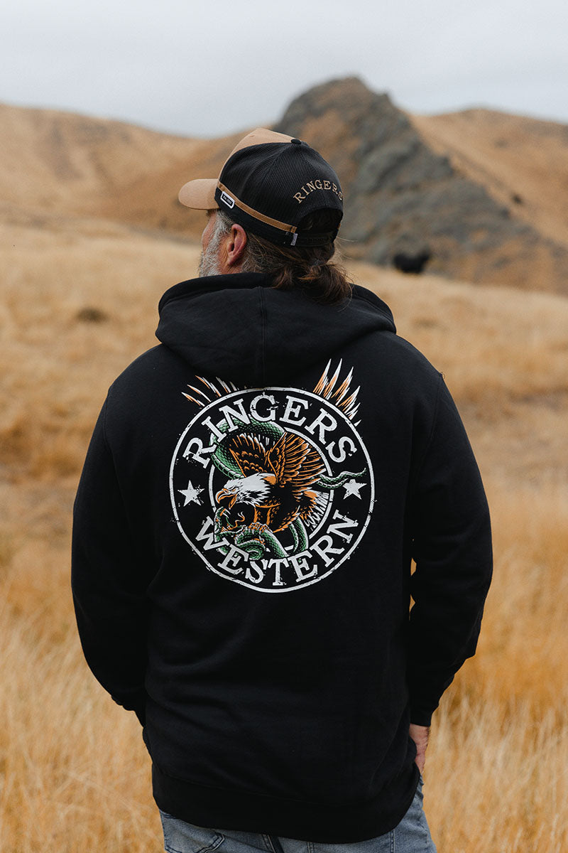 Ringers Western Eyrie Mens Pullover Hoodie